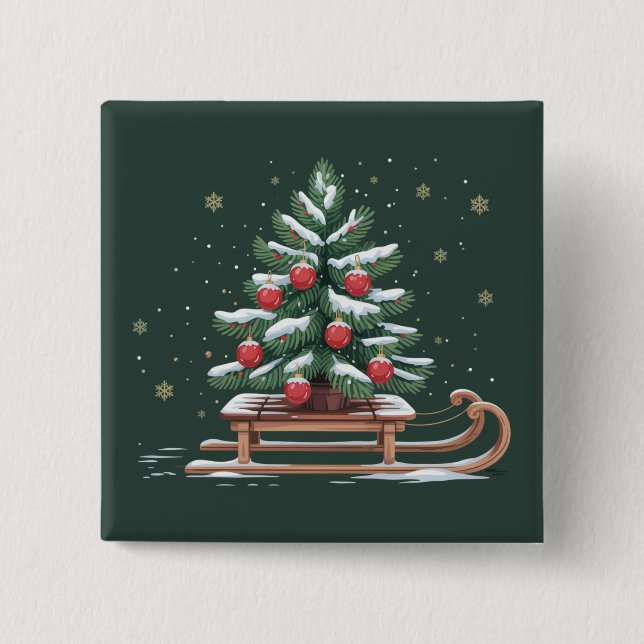 Weihnachten Weihnachten Ristorante La Lanchetta Button (Vorderseite)