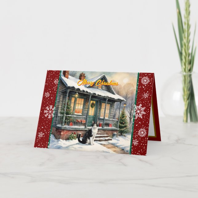 Weihnachten Weihnachten Schöne Trendy Collection Karte (Vorderseite)