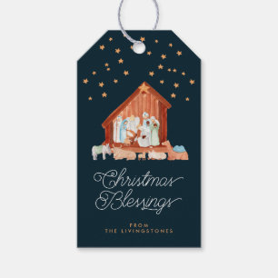 Weihnachten Weihnachten Segnungen Religiösen Urlau Geschenkanhänger