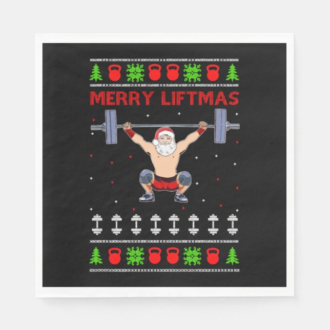 Weihnachten Weihnachten Serviette (Vorderseite)