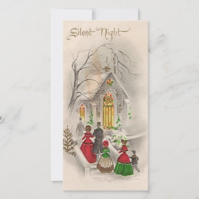 Weihnachten Weihnachten Stille Nacht Kirche Weihna (Vorderseite)