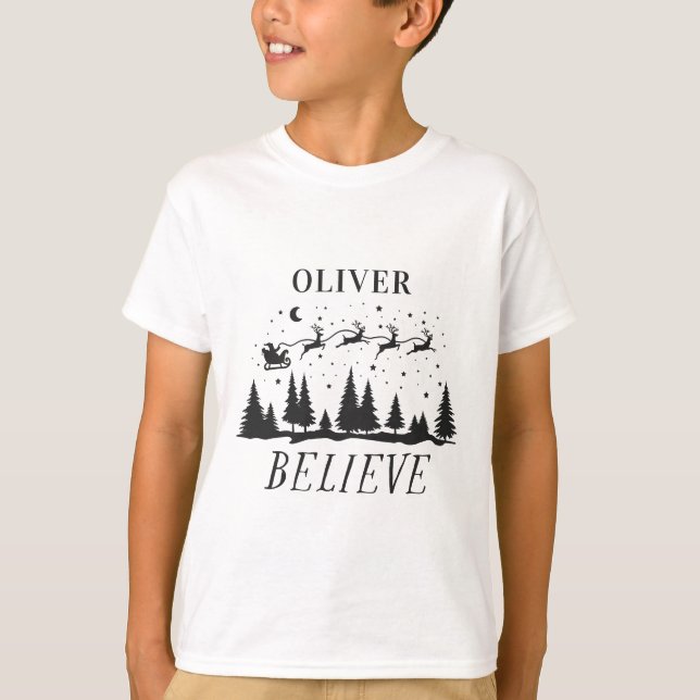 Weihnachten Weihnachten traditionelles schwarzes F T-Shirt (Vorderseite)