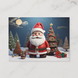Weihnachten, Weihnachten und Weihnachten Visitenkarte