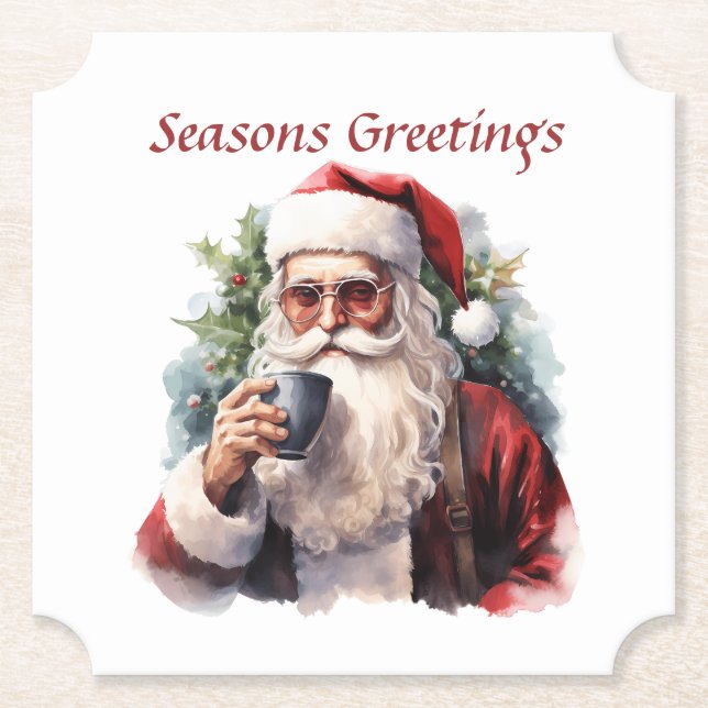 Weihnachten Weihnachten Untersetzer (Vorderseite)