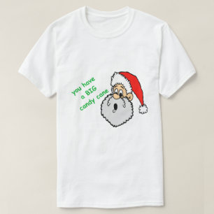 Weihnachten Weihnachten Weihnachten Big Candy Cane T-Shirt