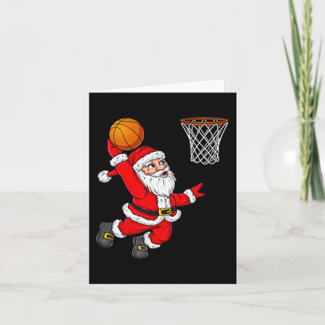 Weihnachten Weihnachten Weihnachten Dunkel ein Bas Karte (Vorderseite)