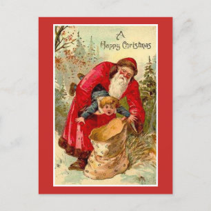 Weihnachten Weihnachten Weihnachten Kind in Tasche