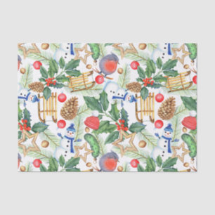Weihnachten Weihnachten Weihnachten Schneemann, Pi Seidenpapier