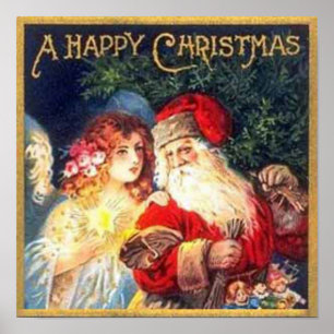 Weihnachten Weihnachten Weihnachten und Engel Prin Poster