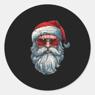 Weihnachten Weihnachten Weihnachten Weihnachten Mä Runder Aufkleber
