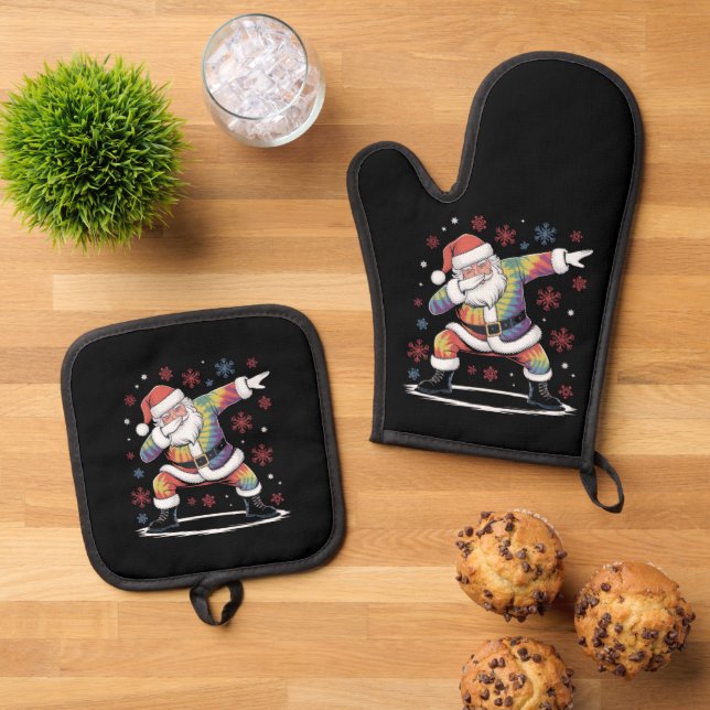 Weihnachten Weihnachten Weihnachten Weihnachten We Ofenhandschuh & Topflappen-Set (Oben Unten)