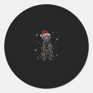 Weihnachten Weihnachten Weihnachten Weihnachten We Runder Aufkleber