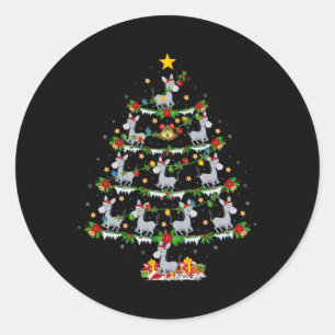 Weihnachten Weihnachten Weihnachten Weihnachtsbaum Runder Aufkleber