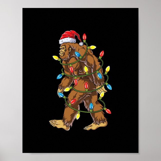 Weihnachten Weihnachten Weihnachten Weihnachtsmänn Poster (Vorne)