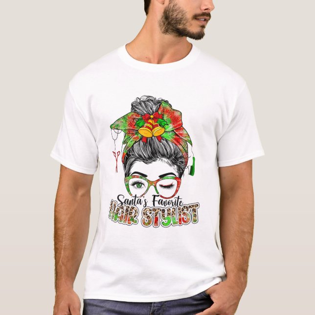 Weihnachten Weihnachten Weihnachten Weihnachtsmann T-Shirt (Vorderseite)