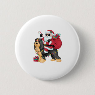 Weihnachten Weihnachten Weihnachts-Reiten Havanna  Button