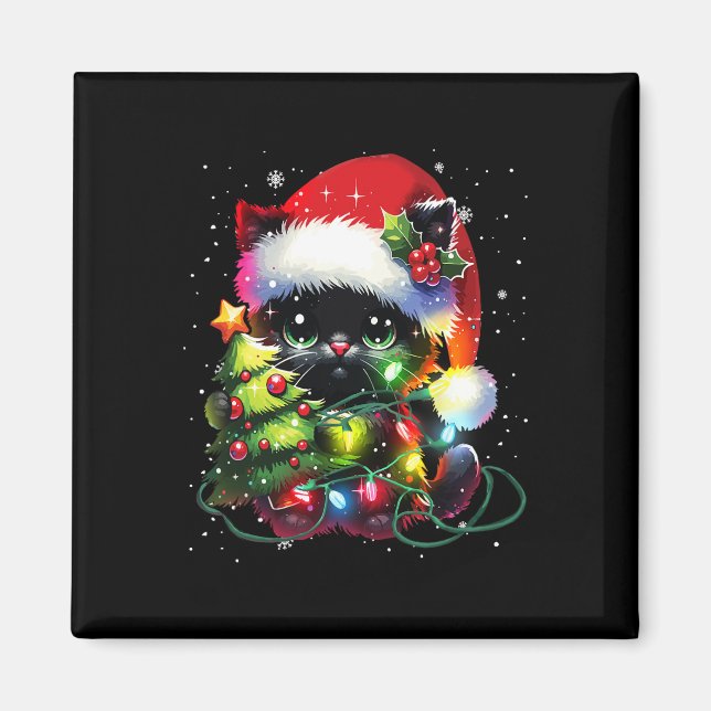 Weihnachten Weihnachten Weihnachts-Weihnachtsmannm Magnet (Vorne)