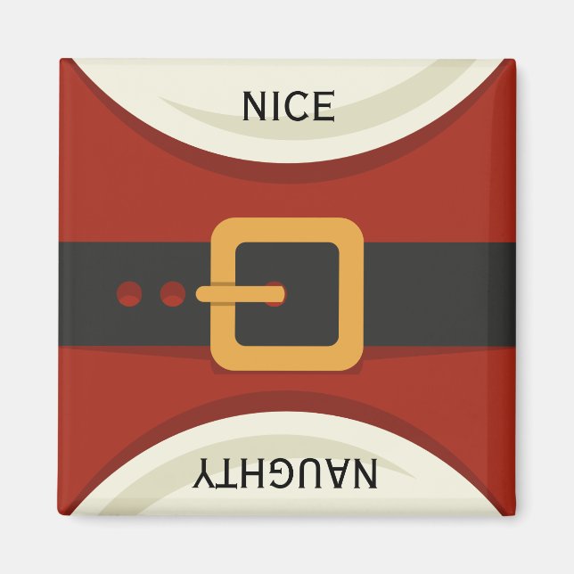 Weihnachten Weihnachten Weihnachtsmann Aughty & Ni Magnet (Vorne)