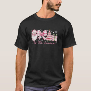 Weihnachten Weihnachten Weihnachtsmann Coquette Bo T-Shirt