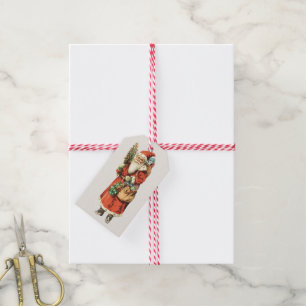 Weihnachten, Weihnachten, Weihnachtsmann Die Bilds Geschenkanhänger