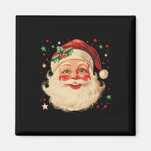 Weihnachten Weihnachten Weihnachtsmann Gesicht Fun Magnet
