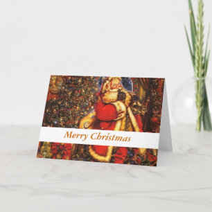 Weihnachten Weihnachten Weihnachtsmann glückliche 