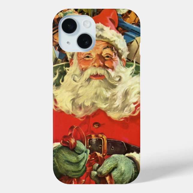 Weihnachten Weihnachten Weihnachtsmann im Roten Me Case-Mate iPhone Hülle (Rückseite)