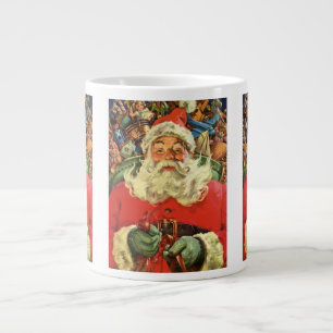 Weihnachten Weihnachten Weihnachtsmann im Roten Me Jumbo-Tasse
