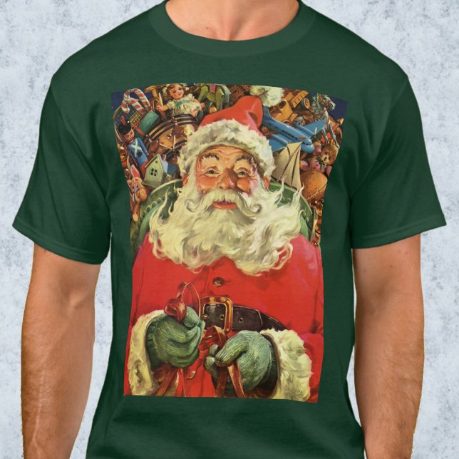 Weihnachten Weihnachten Weihnachtsmann im Roten Me T-Shirt (Von Creator hochgeladen)