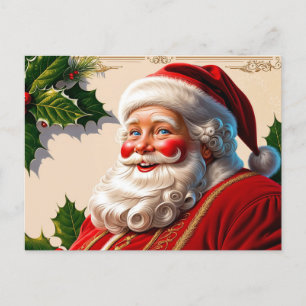 Weihnachten Weihnachten Weihnachtsmann Lächeln