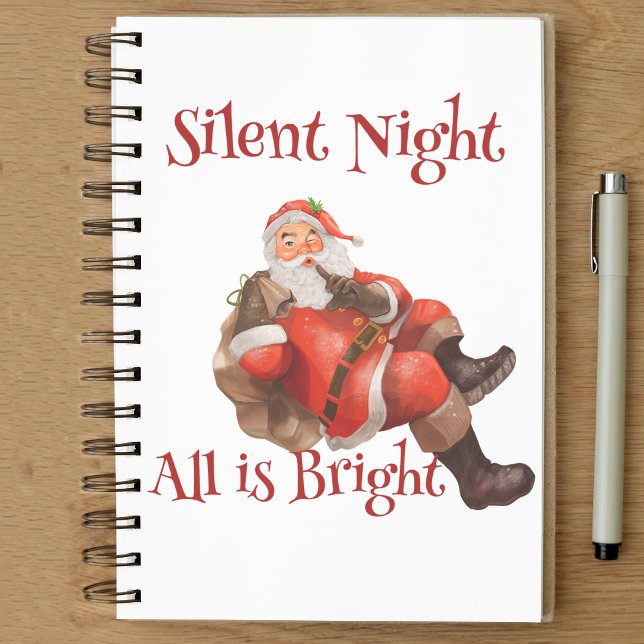 Weihnachten Weihnachten Weihnachtsmann Notizblock (Von Creator hochgeladen)