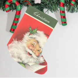 Weihnachten Weihnachten Weihnachtsmann Personalisi Kleiner Weihnachtsstrumpf