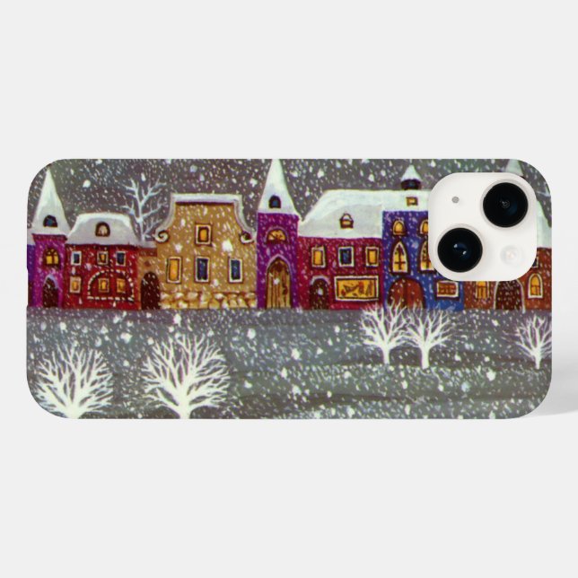 Weihnachten, Weihnachten, Weihnachtsmann, Pferd Op Case-Mate iPhone Hülle (Rückseite (Horizontal))