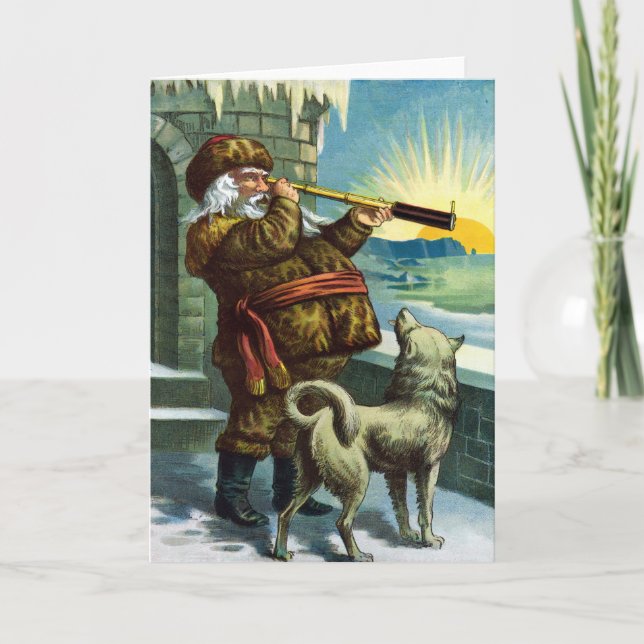 Weihnachten Weihnachten Weihnachtsmann Telescope D (Vorderseite)