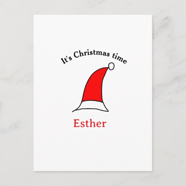 Weihnachten Weihnachten Weihnachtsnamen einfacher  (Vorderseite)