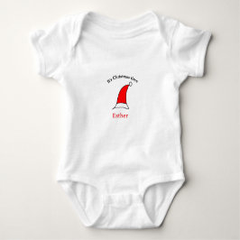 Weihnachten Weihnachten Weihnachtsnamen einfacher  Baby Strampler