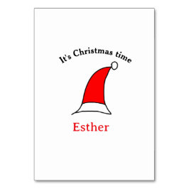 Weihnachten Weihnachten Weihnachtsnamen einfacher  Tischnummer