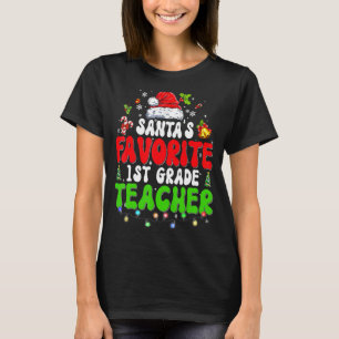 Weihnachten Weihnachts-Lieblings-Lehrerin der erst T-Shirt