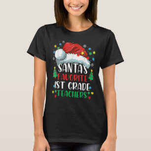 Weihnachten Weihnachts-Lieblings-Lehrerin der erst T-Shirt