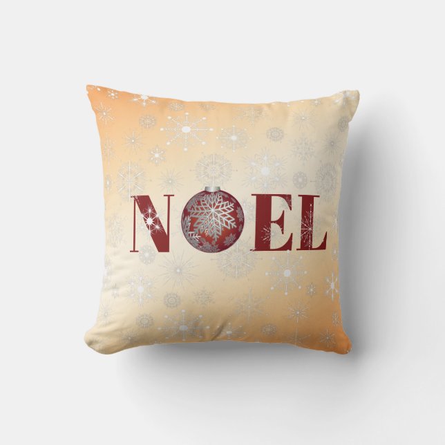 Weihnachten Weihnachtsball Kissen (Vorderseite)