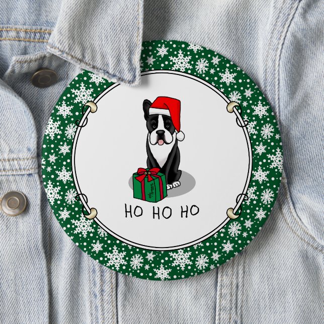 Weihnachten - Weihnachtsbaum - Niedlich Button (Beispiel)