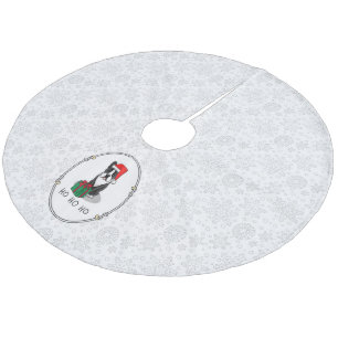 Weihnachten - Weihnachtsbaum - Niedlich Fleece Weihnachtsbaumdecke