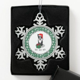 Weihnachten - Weihnachtsbaum - Niedlich Schneeflocken Zinn-Ornament