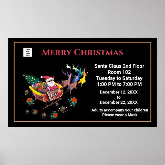 Weihnachten Weihnachtsfeiertage Persönlich Poster (Vorne)