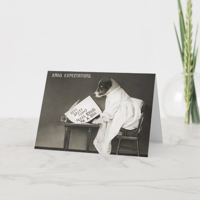 Weihnachten Weihnachtsgeburtshund (Vorderseite)