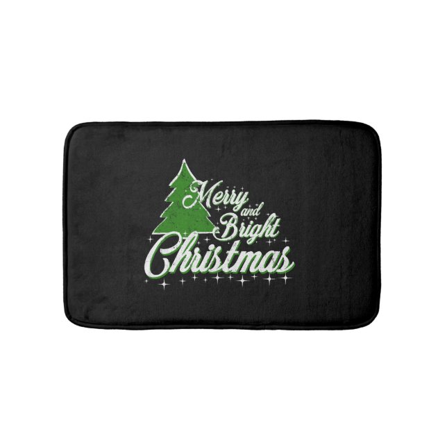Weihnachten Weihnachtsgeschenk Idee Winter Badematte (Vorderseite)