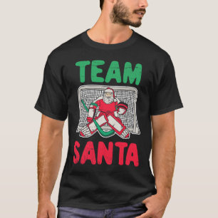 Weihnachten Weihnachtshockey Goaltender Goalie 2 T-Shirt