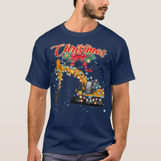 Weihnachten, Weihnachtskavator mit Weihnachtsbeleu T-Shirt
