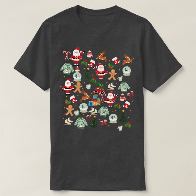 Weihnachten Weihnachtsklauseln Sweet T-Shirt (Design vorne)