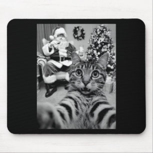 Weihnachten Weihnachtsmann Merry X-mas Funny Cat S Mousepad